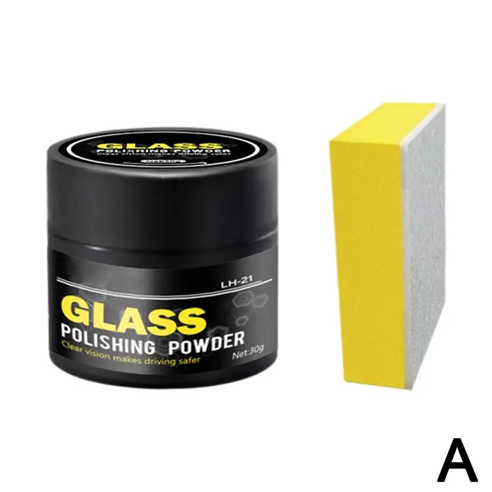 30 г полировальный порошок для полировки стекла моющее средство окон очиститель