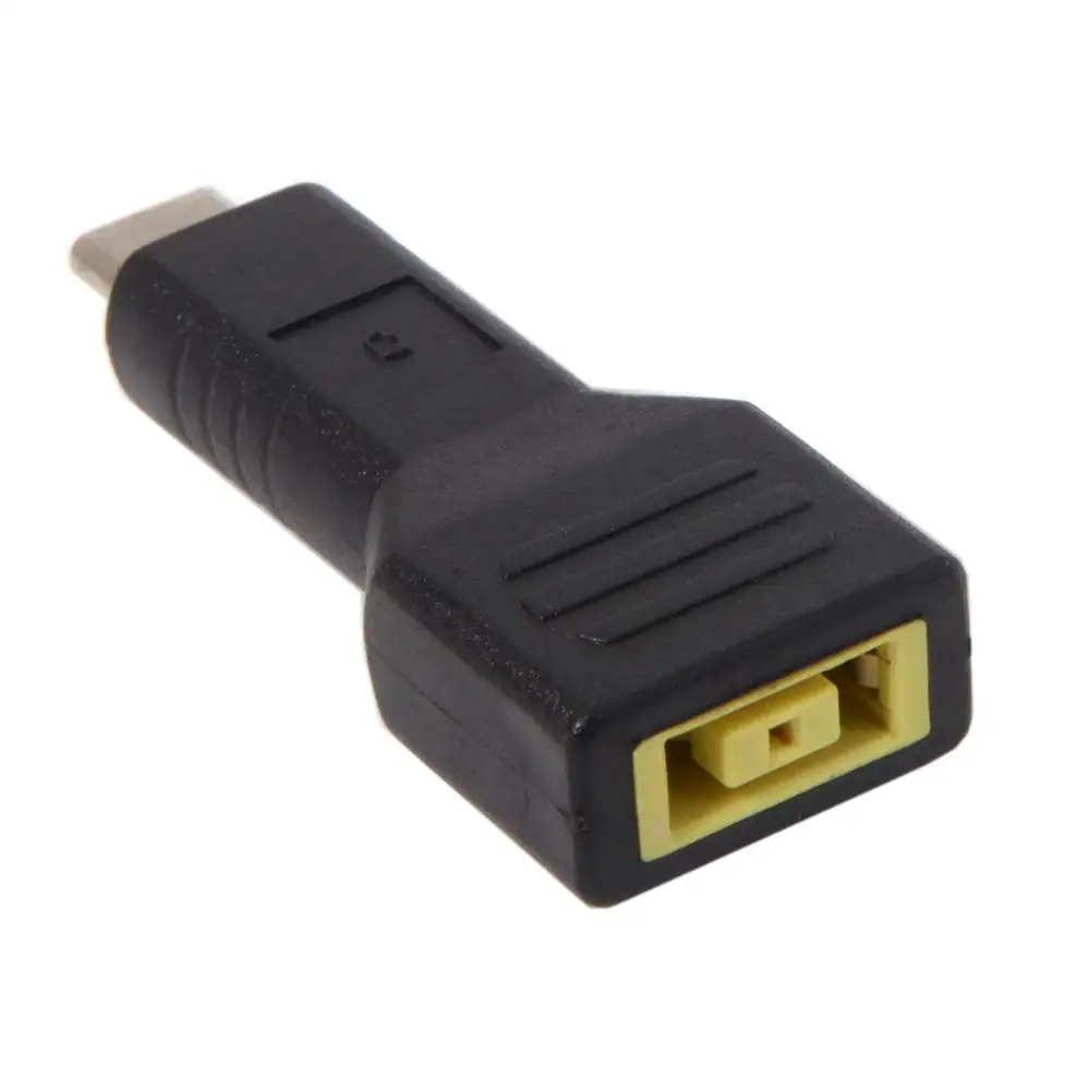 Прямоугольный адаптер Lenovo с разъемом Jack на USB C