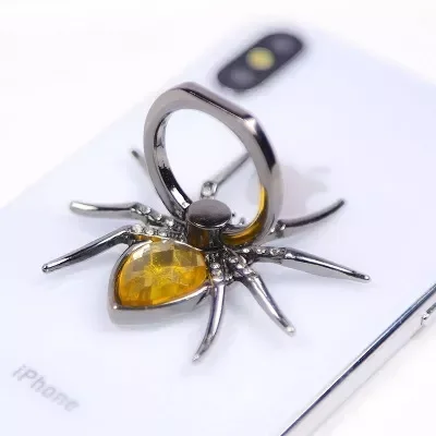 

NEW2023 2022 Spider Ring Holder Luxury Diamond Cell Finger Holder 360 Expanding Stand Finger Holder