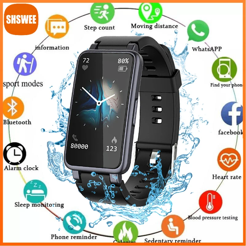 

Смарт-часы C2 Plus мужские спортивные с пульсометром и защитой класса IP67