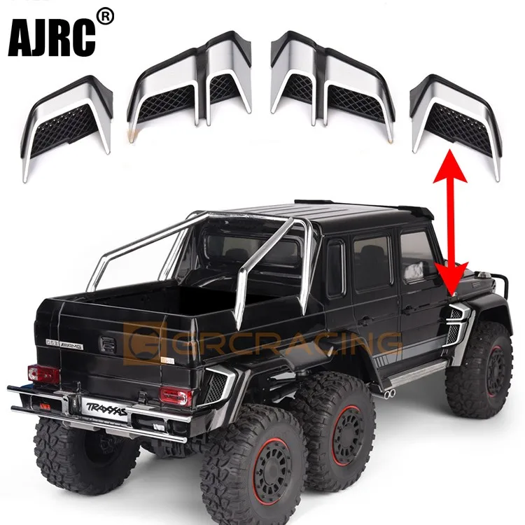 

For Trax Trx4 G500 Trx6 G63 Wheel Eyebrow Ventilation Grille Kit Side Exhaust Aerodynamic Decorative Plastic Parts G162c
