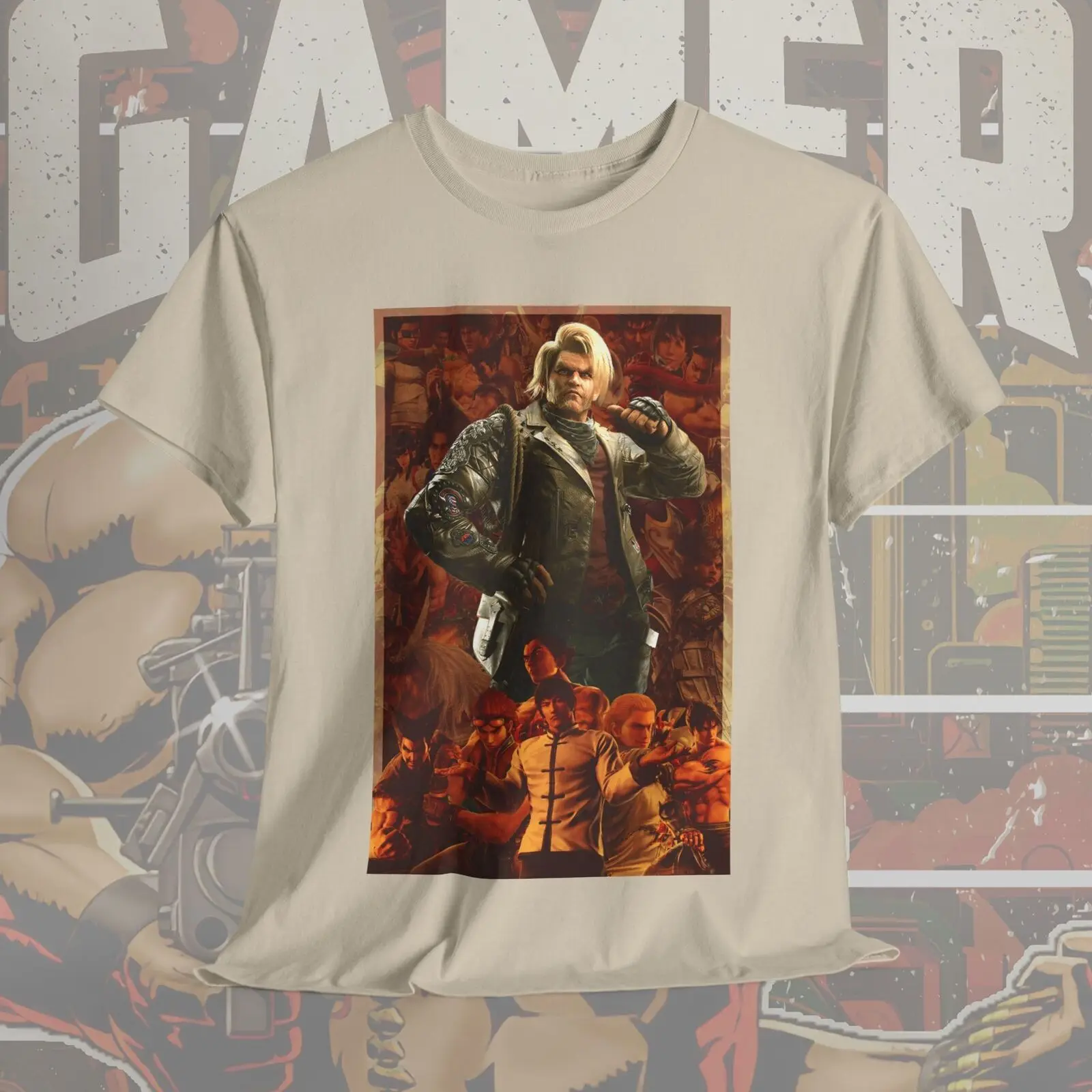 Коллекция рубашек Fighters of Tekken Game Universe футболка унисекс Gaming