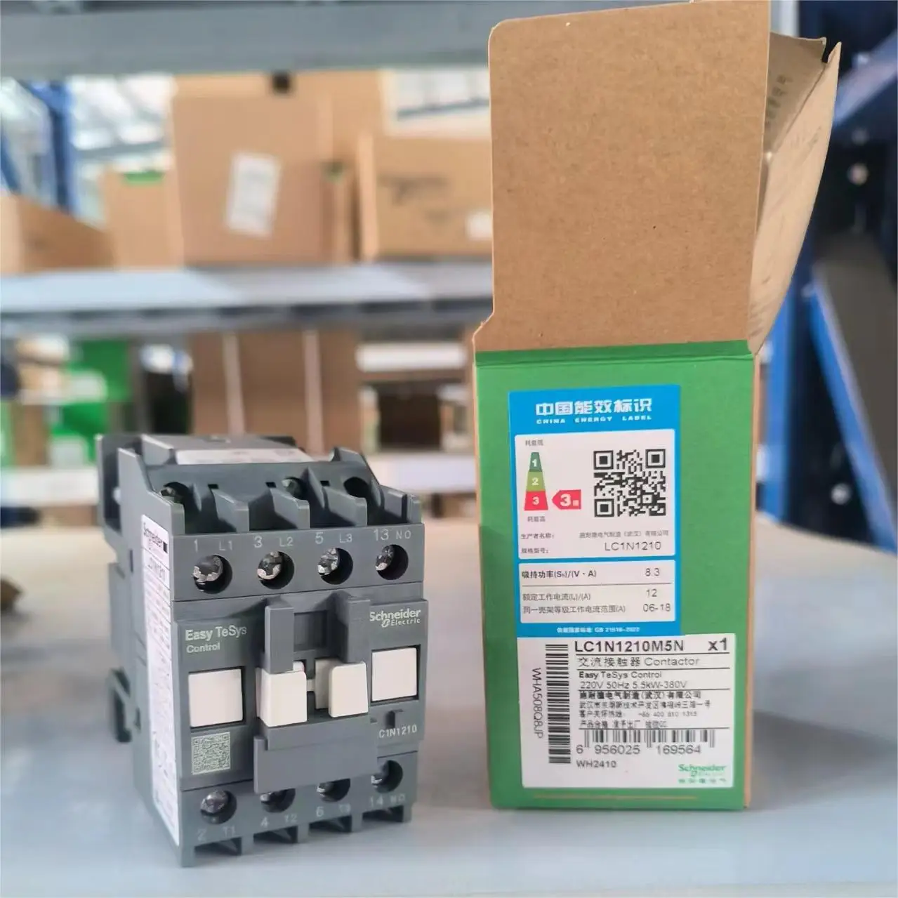100% Оригинальный контактор переменного тока Schneider LC1N1210B5N AC24V 1NC/1NO CC5N F5N M5N Q5N LC1N1201B5N AC