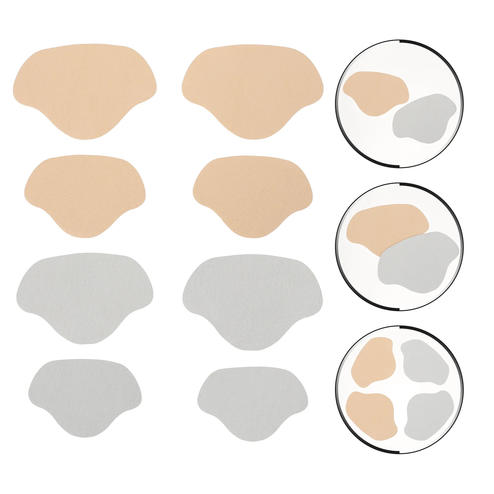 

Heel Pads Stickers Grips Anti Grip Cushions Sneaker Repair Hole Shoe Shoes Women Blister Cushion Adhesivesneakers Big Abrasion