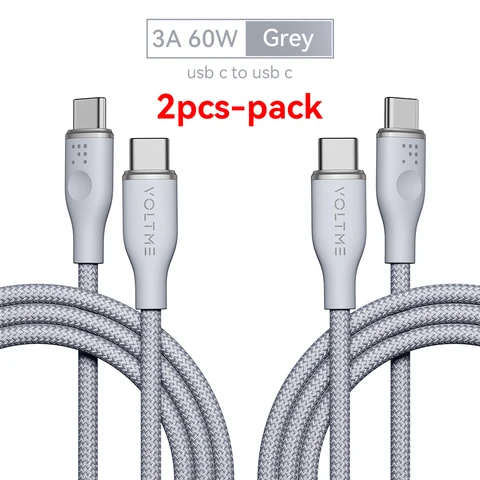2 шт./упаковка, USB-кабель для Samsung S23 S22 S21, 60 Вт