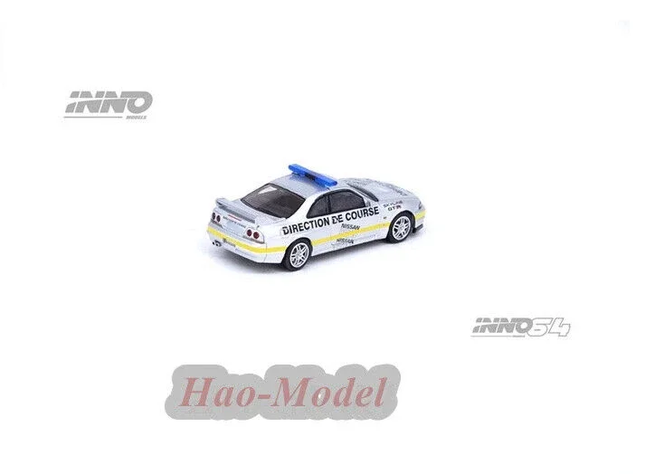 INNO 1/64 для Nissan SKYLINE GTR R33 NISMO 400R модель автомобиля из сплава металла литой под