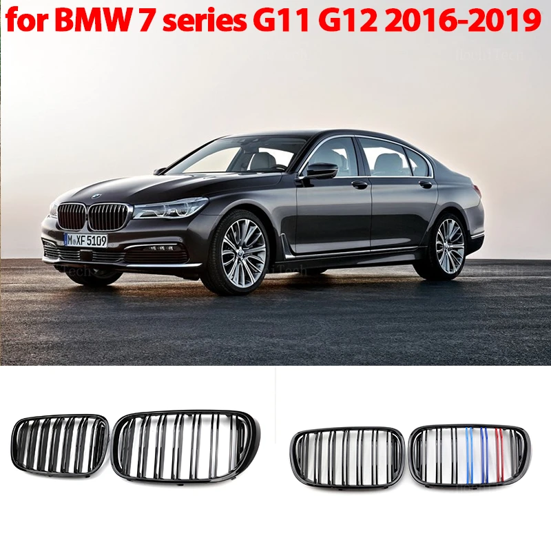 

Front Kidney Grille for BMW 7 Series G11 G12 2015-2019 Car Styling Car Replacement Racing Grille Gloss Black