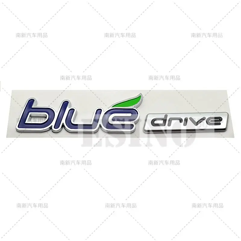 

3D Blue Drive Car Trunk ABS Adhesive Badge Emblem Rear Body Tailgate Adhesive Badge for Hyundai Sonata IX35 Tucson Elantra