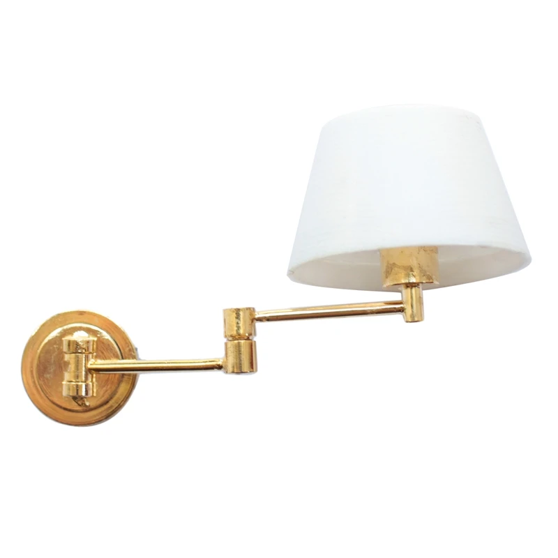 

Hot Sale 1/12 Miniature Wall Light Dollhouse Accessories Miniature LED Wall Sconce Lamp, Battery Operated,Can Be Bright