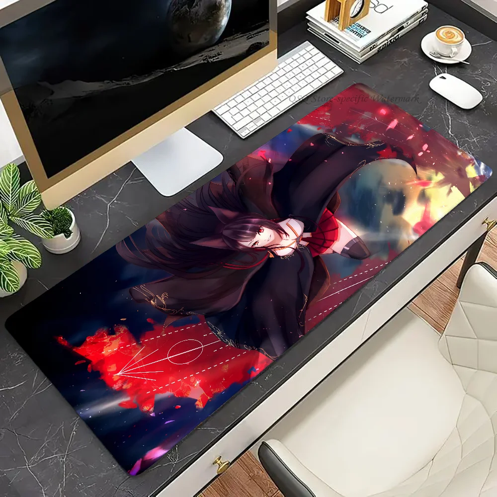 Большой игровой коврик для мыши Akagi A-Bluetooth Lane утолщенный Настольный Коврик