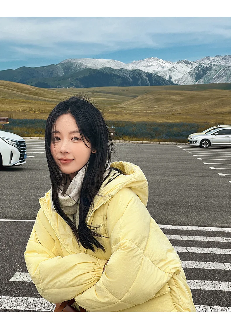 Cotton padded jacket women 2022 winter new Ladies mid-length Korean Parkas coat thickened over the knee coat sweet Lady