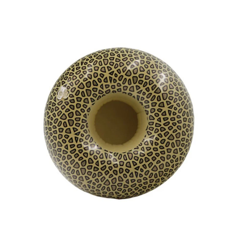 

3PCS Water Beer Holders PVC Inflatable Leopard Printing Cup Float Mats Beer Trays for Water Party Pool Beach