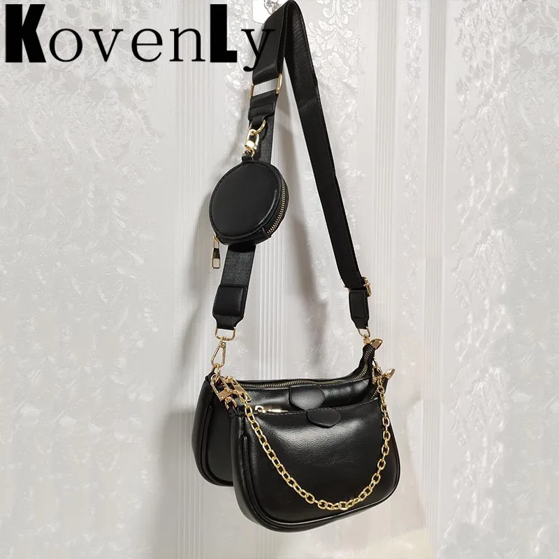 

Luxury Crossbody Bags For Women Brand Design 3 IN one Set Shoulder Bag 3 Pc Set Women Messenger Bag Female Satchel Totes
