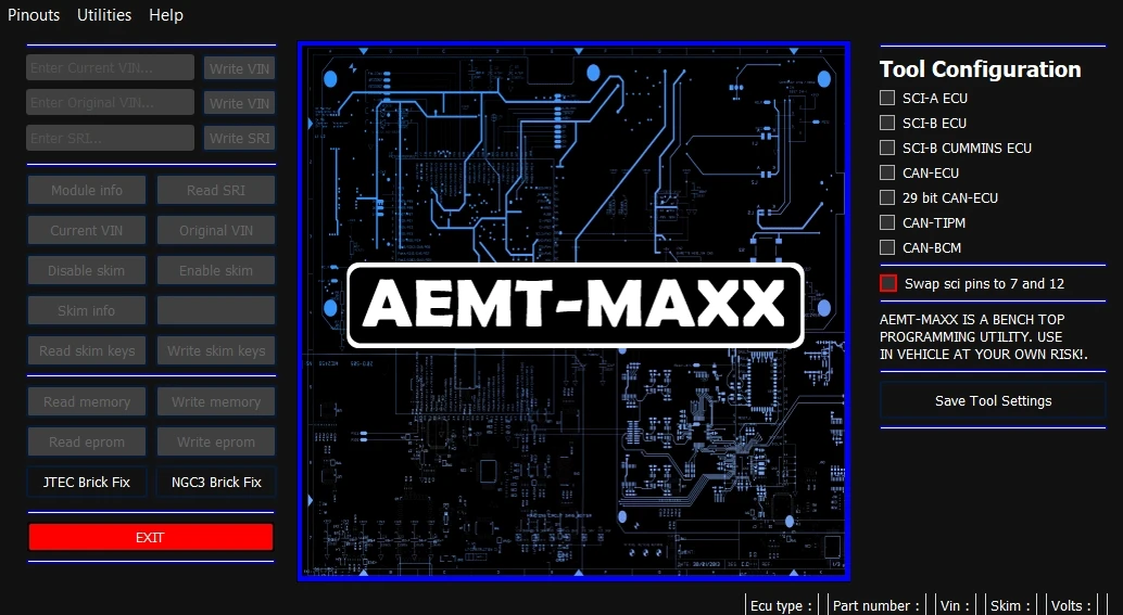 Программа AEMT MAXX для Chrysler VIN Editor PCMs Edit Skim Security Использование GPEC Chrysler/Dodge/Jeep Gas Diesel 2022