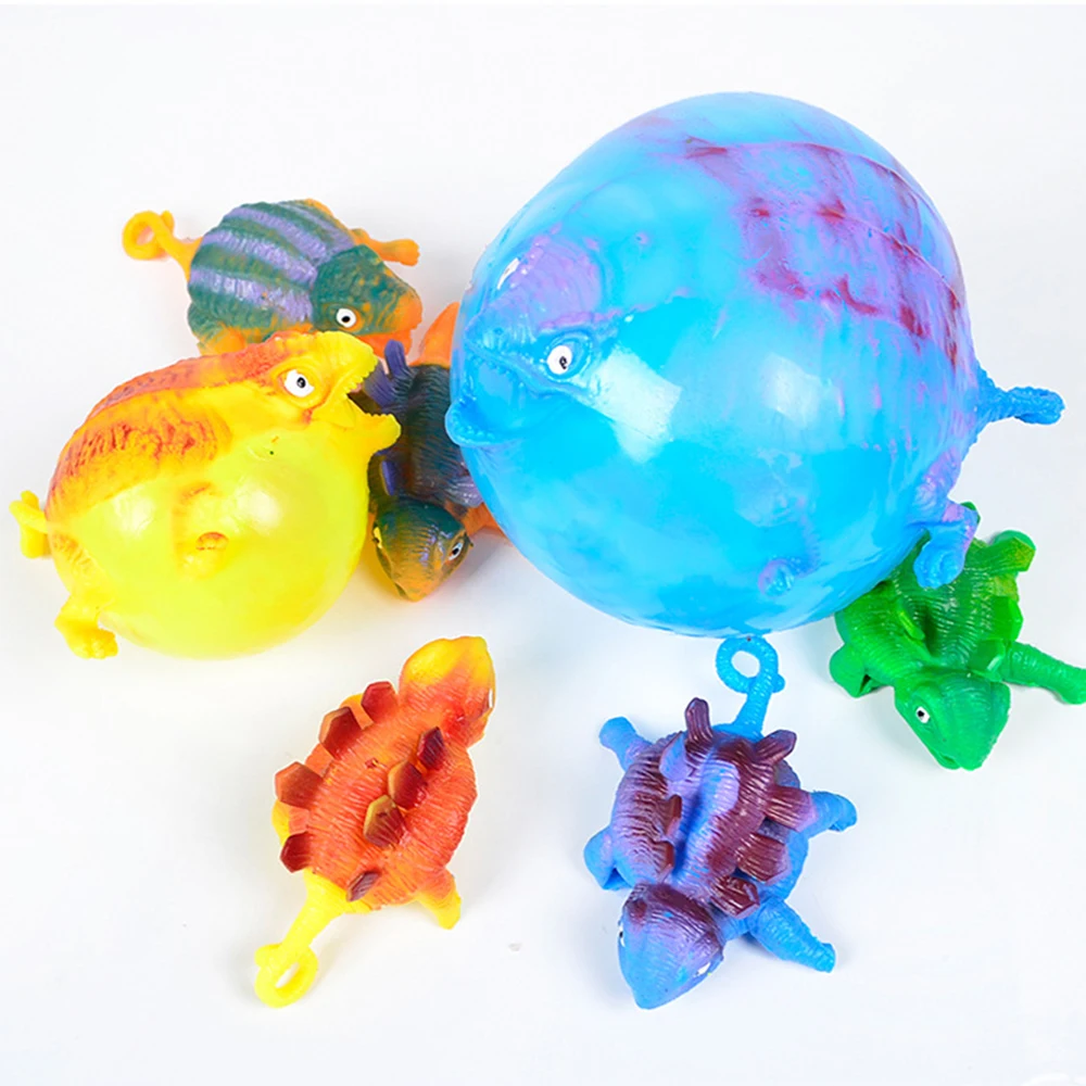 Креативные надувные динозавры игрушки для снятия стресса могут выдувать новые