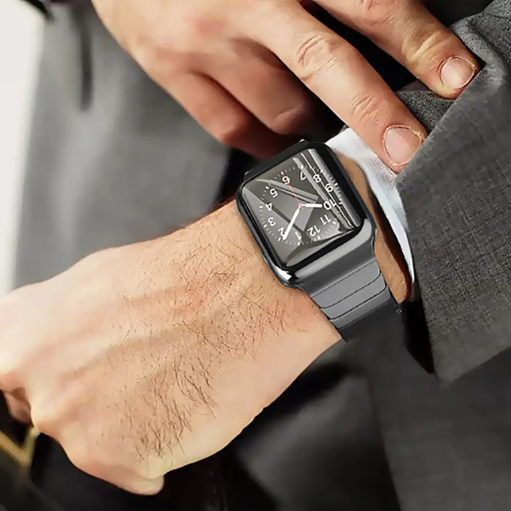 

Браслет из нержавеющей стали для apple watch band 44 мм 45 мм 38 мм 42 мм 40 мм 41 мм