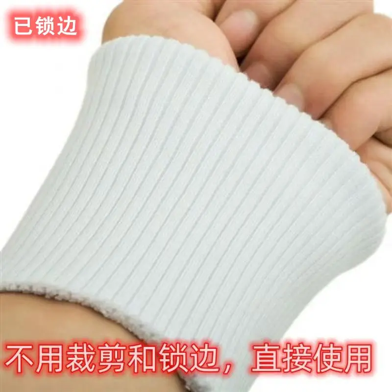 Фото Пуховик с манжетами, утолщенные противолегкие брюки, края стопы, подшивка ниток, эластичная трикотажная эластичная ребристая сила №4