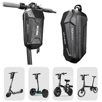wild man folding bike bag waterproof cycling bag road bike electric scooter bag front frame hard shell bicycle bags accessories