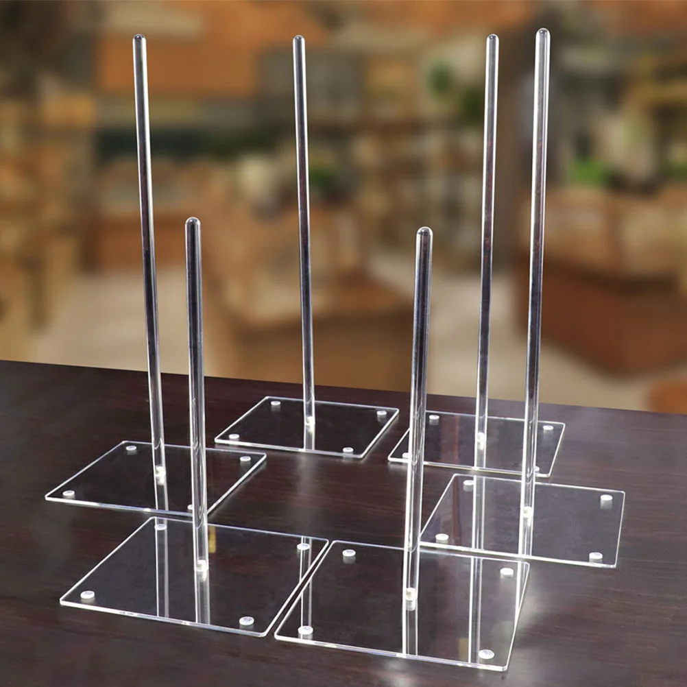 Подставка для вечеринок в виде пончиков квадратные нижние подставки полок