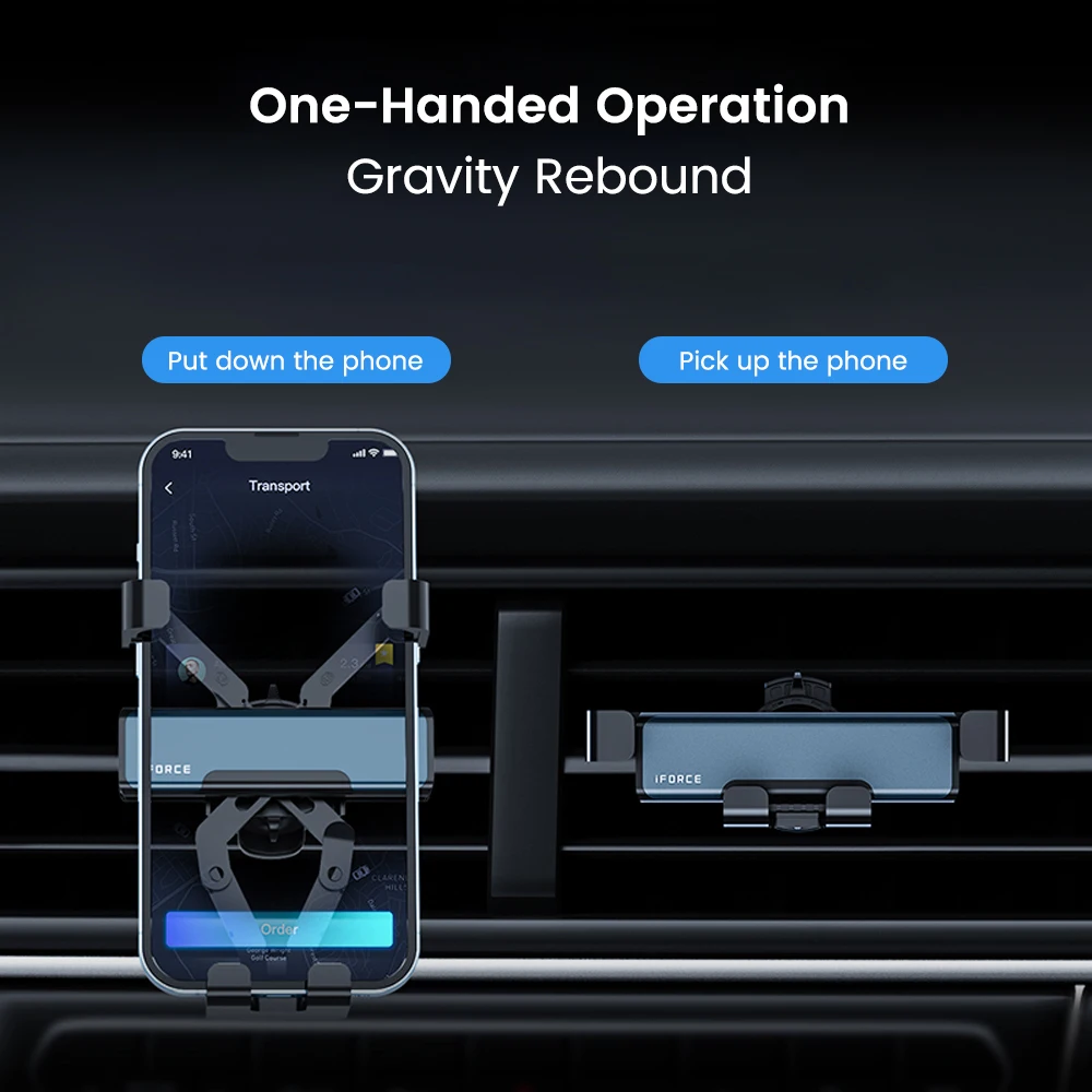 Автомобильный держатель Elough для телефона подставка с GPS-креплением на