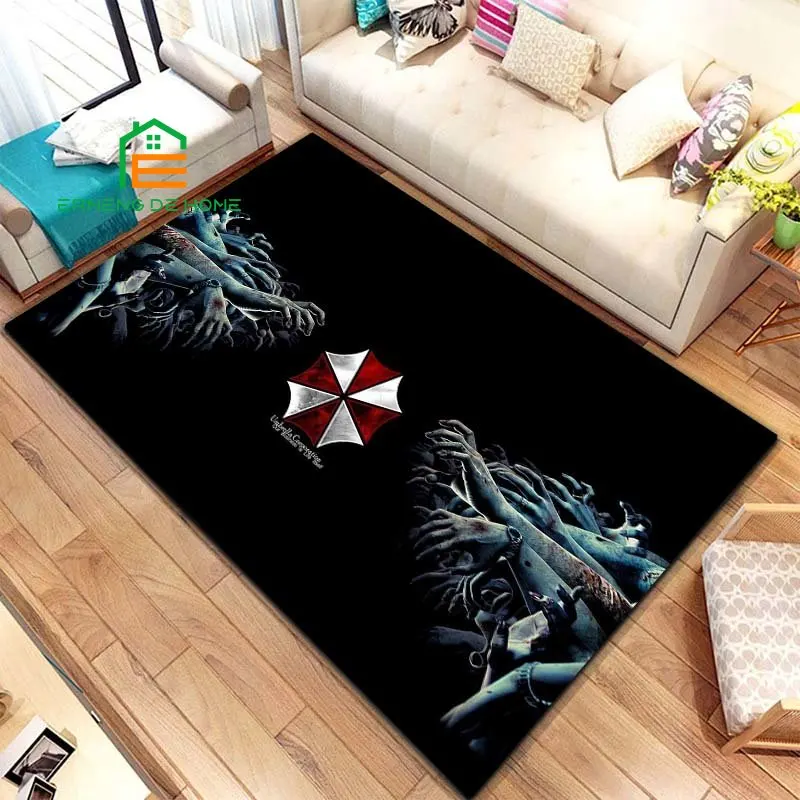 

Umbrella Company Pattern Rug for Bedroom Living Room Carpet for Kitchen Floor Mats Home Decor Non-Slip Floor Pad Rug 15 Sizes