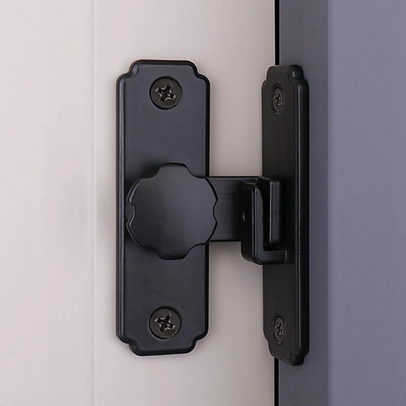 Защелка из нержавеющей стали аппаратная пряжка домашний прочный черный замок