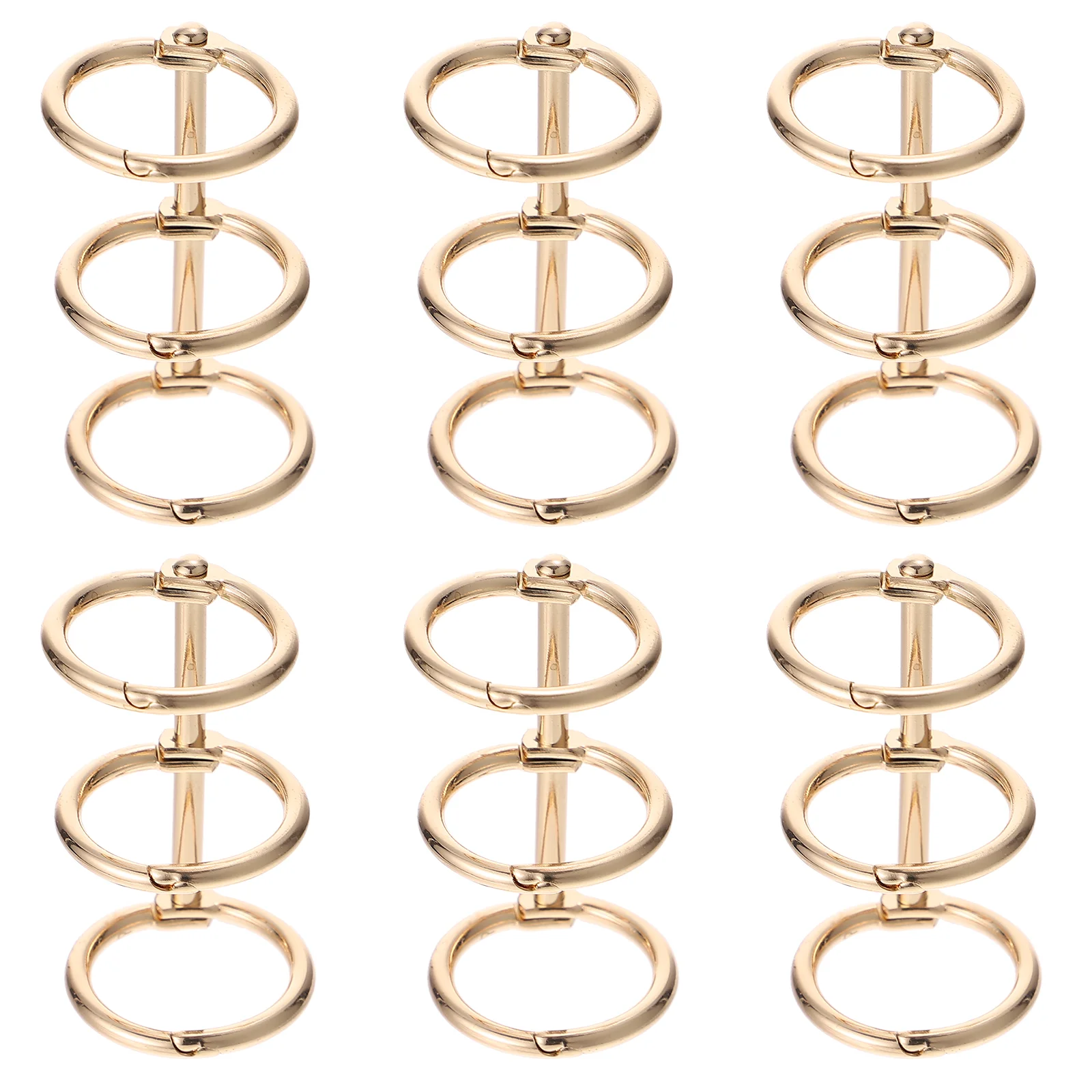 

Binder Leaf Loose Ring Rings Book Binders Metal Supplies Notebook Folder Binding Scrapbook Stationery Rounddisc Alloy Planners