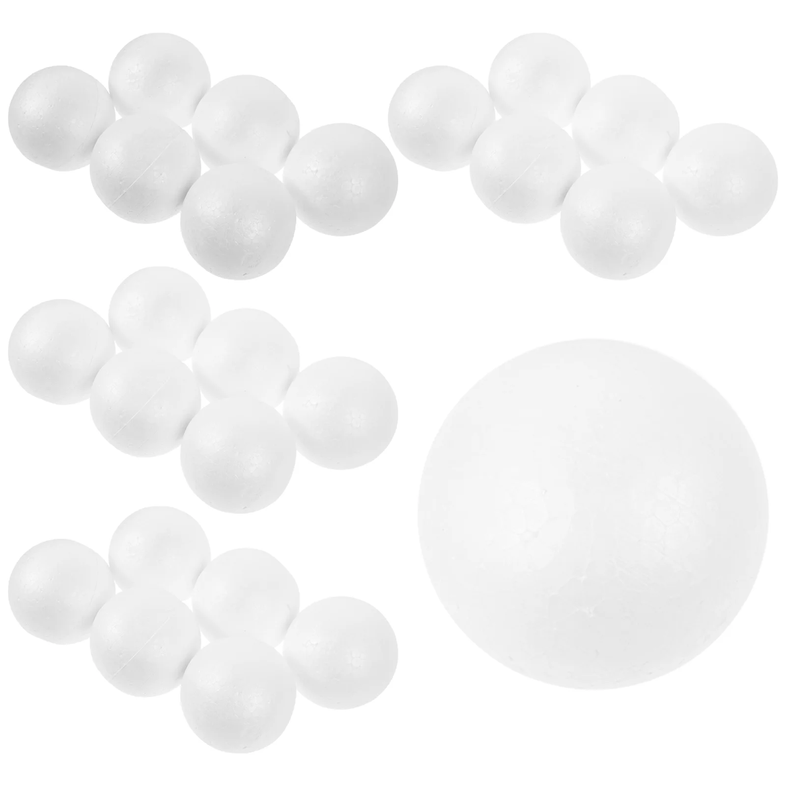 25 шт. гаджеты мяч для офиса детские поделки детей белые шарики из пенопласта