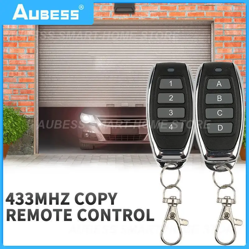 

Пульт дистанционного управления 9 В, универсальный обучающий код Fob, дистанция 4, Channe, клон, фиксированный умный дом, 1 шт., клонирование, Дубликатор ключа 433 МГц