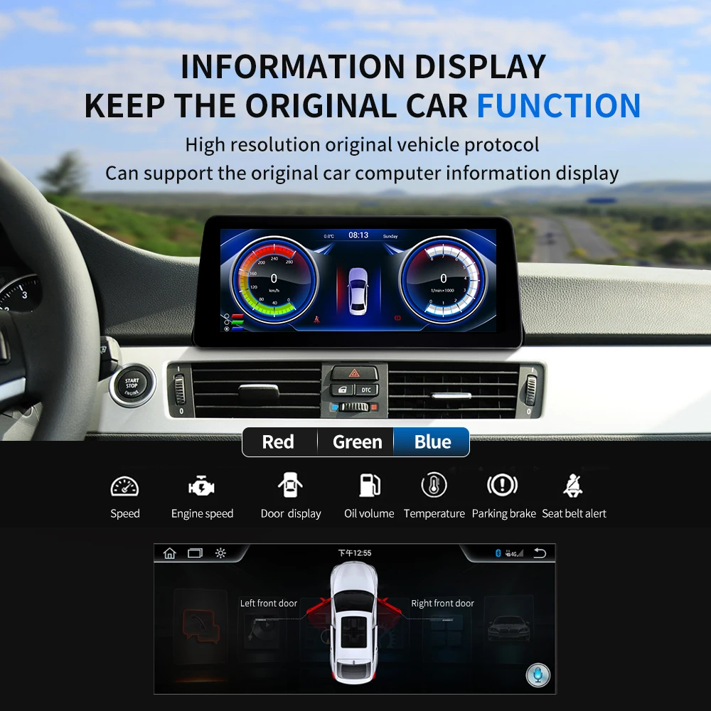 NAVIGUIDE 14 9 дюйма Carplay для BMW 3 серии E90 2004-2011 CCC CIC System CarRadio Мультимедийный плеер Android WIFI