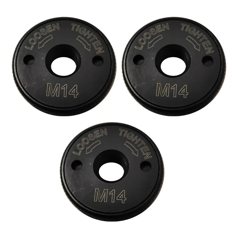 

3Pcs Quick Clamping Flange/Fast Locking/Quick Release Nut M14 For All Angle Grinders