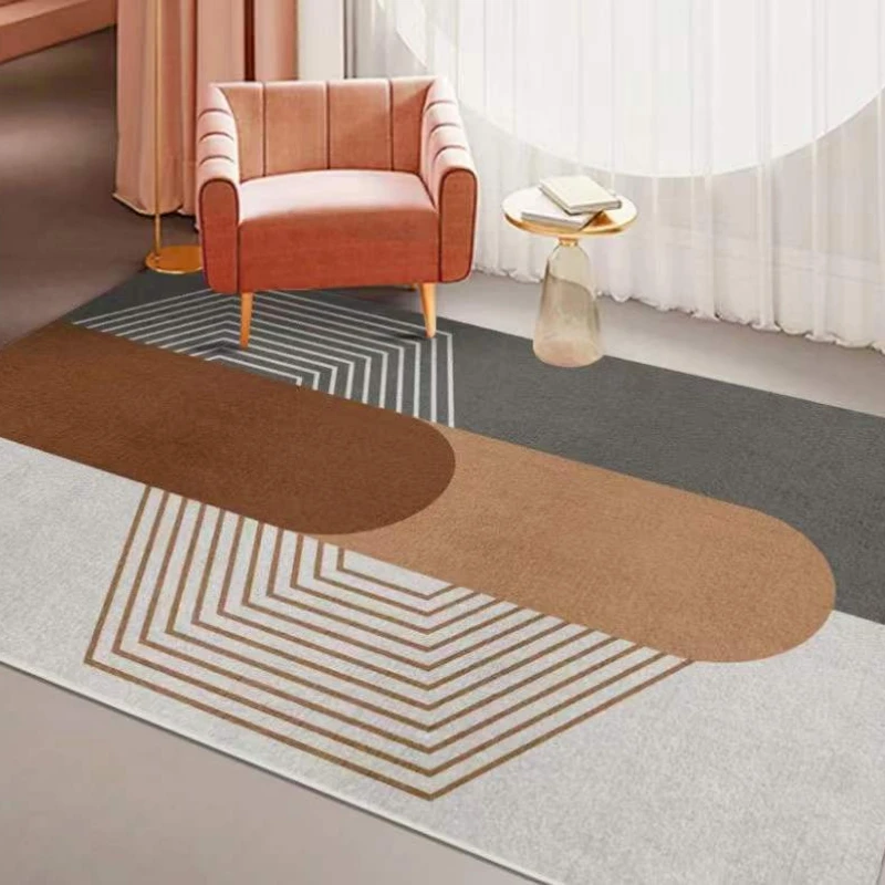 

Modern Minimalist Area Rug for Living Room Decoration Teenager Bedroom Decor Carpets Sofa Coffee Table Rugs Non-slip Floor Mat
