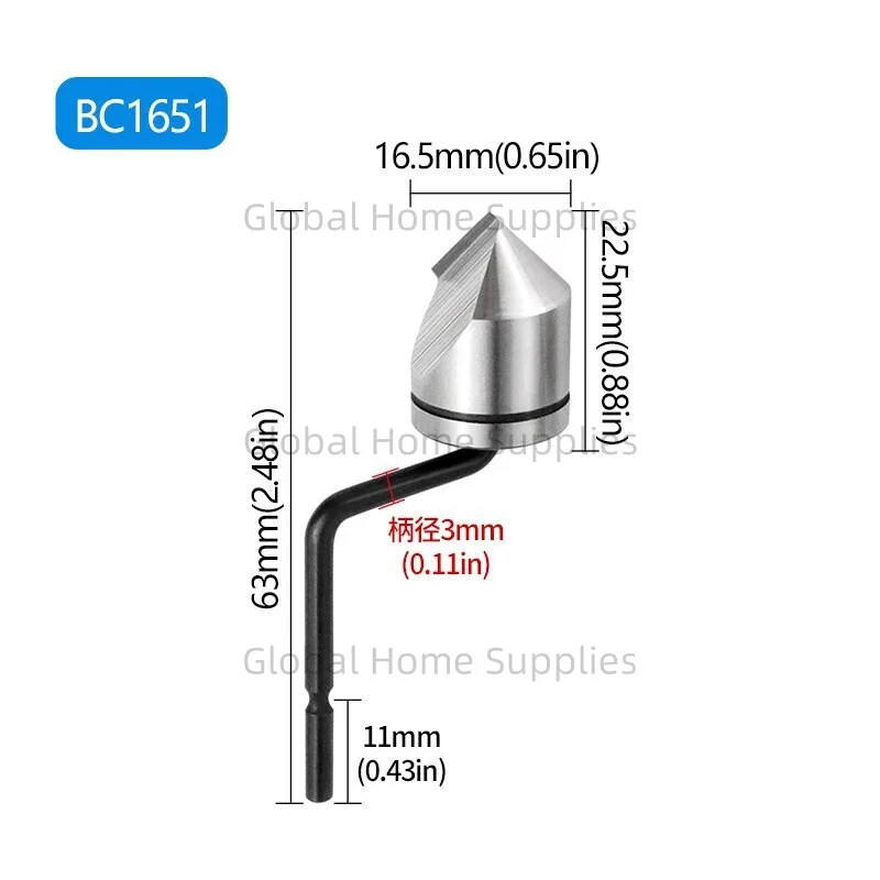 

Набор инструментов для снятия заусенцев с зенковкой 90° ° Инструмент для снятия фасок и заусенцев с эргономичной алюминиевой ручкой для металла, дерева, пластика