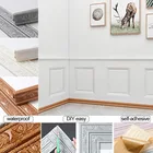 3D Наклейка на стену, самоклеящиеся обои для гостиной, спальни, Настенная Наклейка на стену, водонепроницаемые украшения для дома