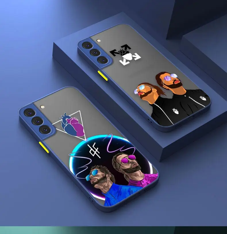 

PNL QLF Rapper Singer Shockproof Matte Case For Samsung Galaxy S22 Ultra S21 S20 FE S10 S9 S23 S10E Lite Plus Shell Cover Capa