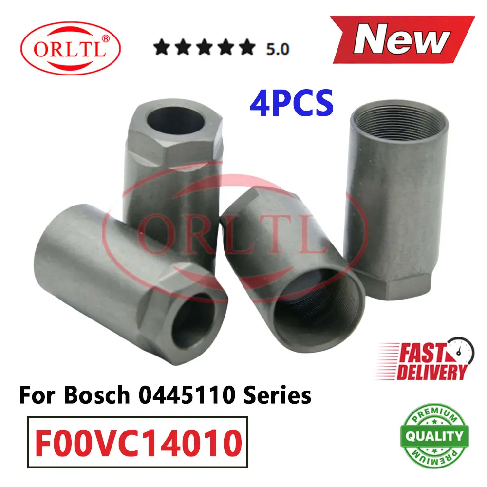 

4 шт./лот ORLTL F00VC14010 (F00VC14010) Гайка форсунки Common Rail F 00V C14 010 Крышка дизельной форсунки для bosch