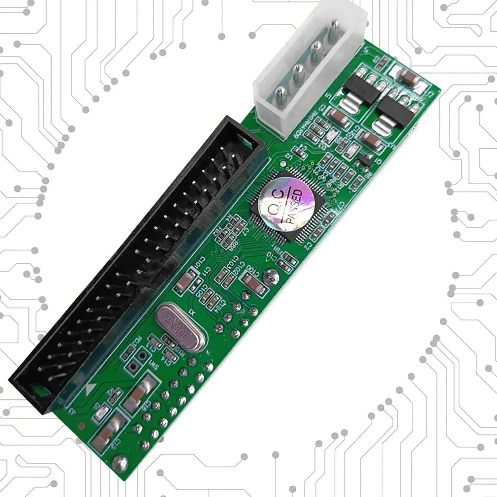 Фото Новинка переходник SATA-PATA IDE Plug & Play 7 + 15 Pin 3,5/2,5 SATA HDD DVD оптом №2