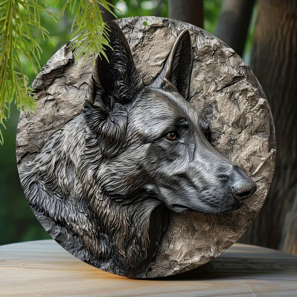 Знак искусственное тиснение окрашенный Круглый венок значок украшение для