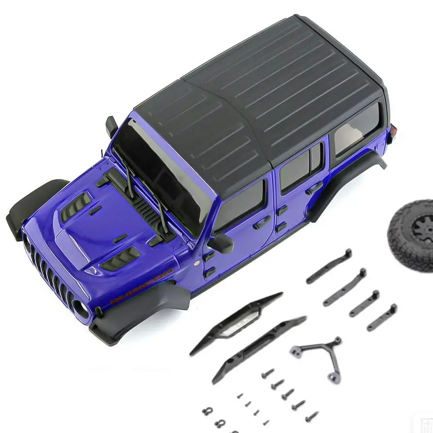 Jeep Wrangler Rubicon Body Shell for Kyosho Mini-Z 4×4 ELECTRIC-POWERED 4WD CRAWLER enlarge