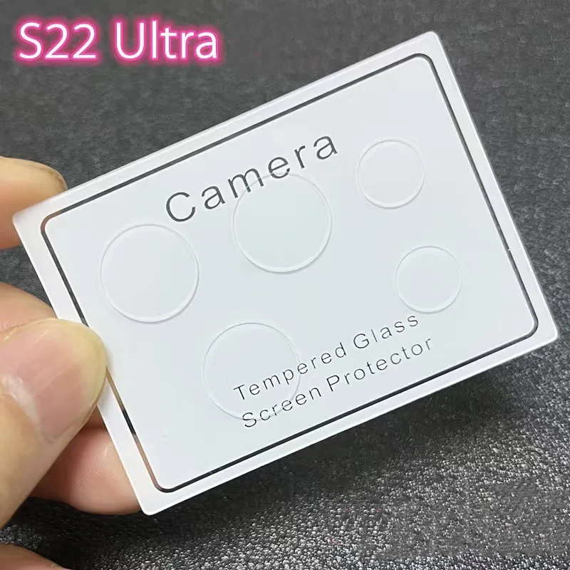 

For Samsung Galaxy S22 Ultra Camera Lens Protectors Camera Temper Glass for Samsung S22Ultra 5G Protective Cap