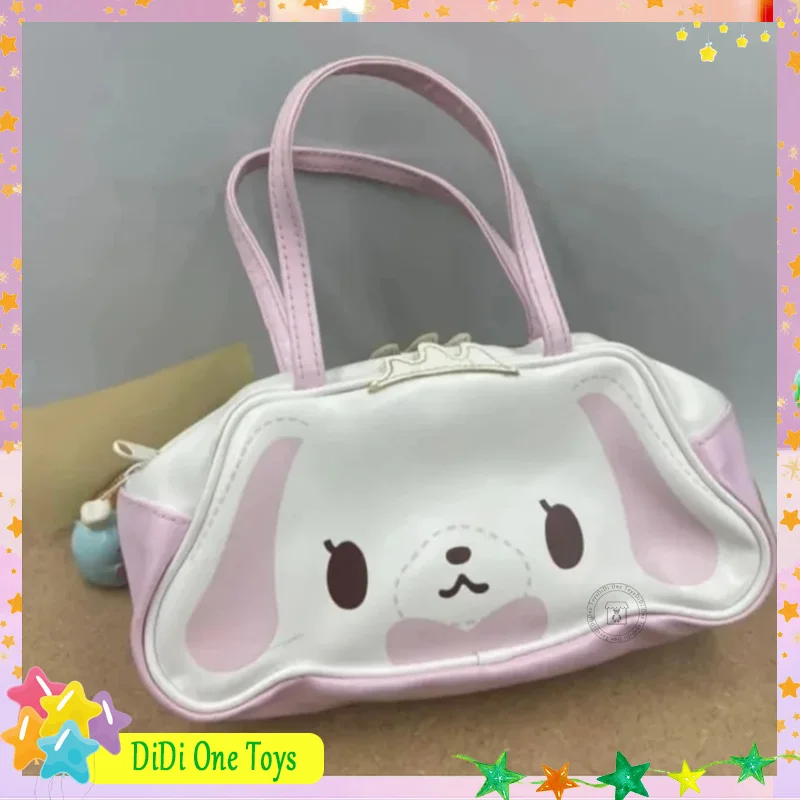Kawaii милая сумка Sanrio Sugarbunnies розовая двусторонняя из искусственной кожи на одно