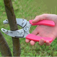 ring tree peeling shears plant cutter ring shaped fruit tree peeler bark stripping cutting garden alloy steel girdling knife