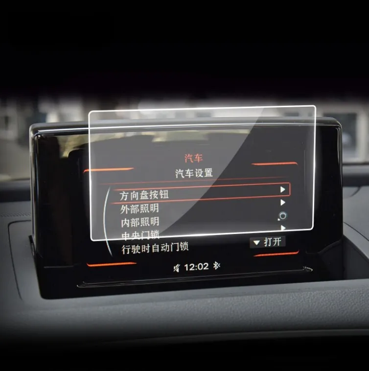 

Для Audi Q3 2012-2018 Автомобильная GPS-навигационная пленка ЖК-экран аксессуары для защиты от царапин 6,5 дюйма