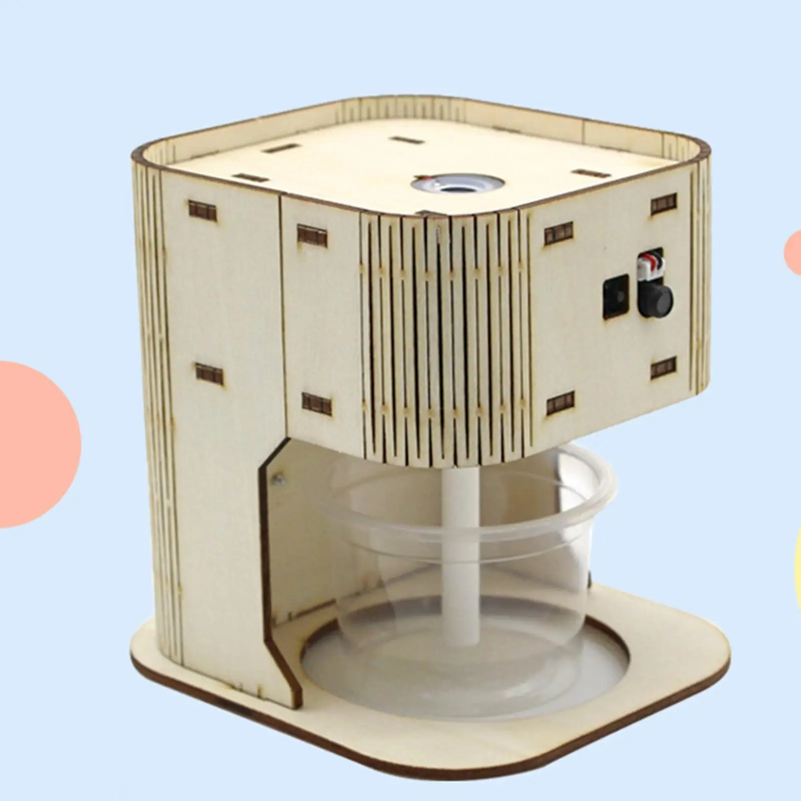

Wooden Humidifier Kits Science Kits Unassembled Teaching Aids for Children