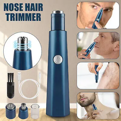 New in 1  Nose Hair Trimmer Rechargeable Ear Face Eyebrow Shaver Clipper sonic home appliance hair dryer Hair trimmer machine ba