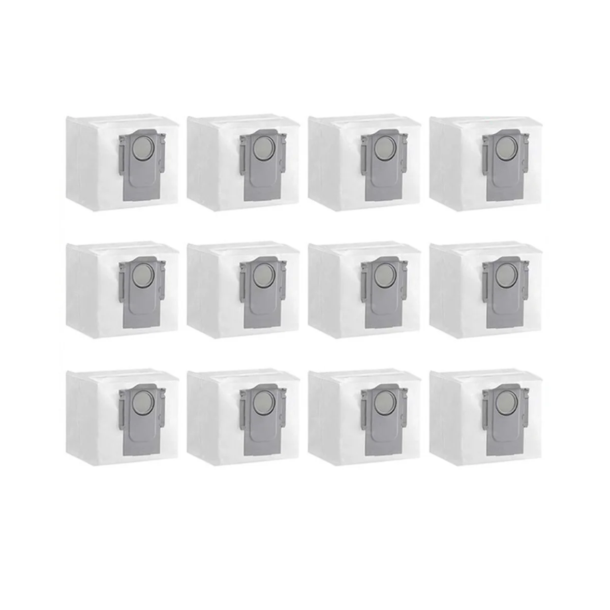 

12Pcs Dust Bags for S8 S8+ S8 Pro S7 MaxV Ultra Max T8 G10S G20 Robot Vacuum Replaceable Parts