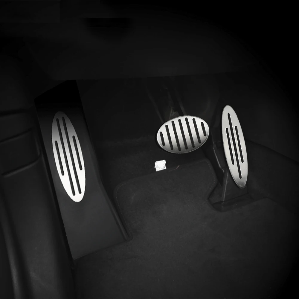 Тормозные педали Lilmanta, колодки для газового сцепления, для одноколёсных автомобильных педалей JCW R56 R60 R61 F54 F55 F56