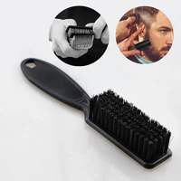 barber accessories durable material vintage oil head tools creative fade brush barber comb scissors barber shop brush