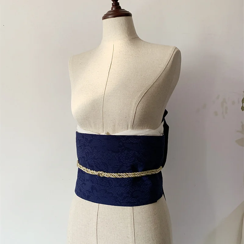 Женское традиционное кимоно в японском стиле платье Оби поясной ремень