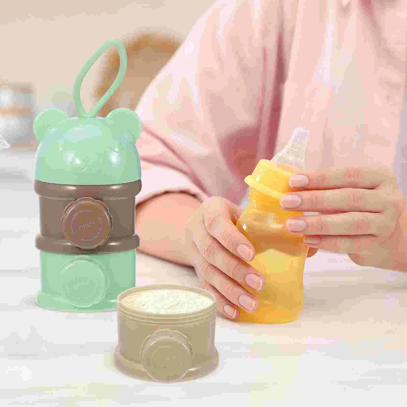 Портативный блендер 4 слоя контейнер для молока